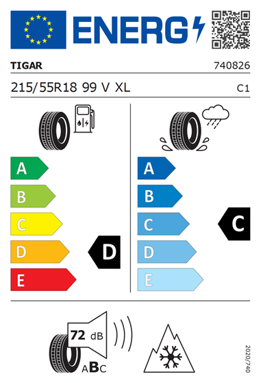 TIGAR WINTER 215/55 R18 99V XL