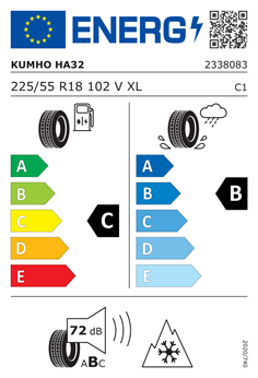 KUMHO HA32 225/55 R18 102V XL 2