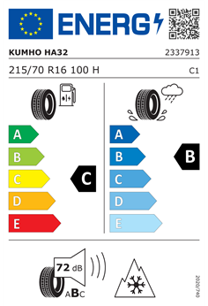 KUMHO HA32 215/70 R16 100H 2