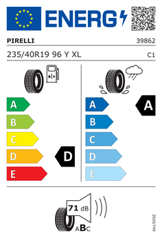 PIRELLI P-ZERO (PZ4) 235/40 R19 96Y XL 2