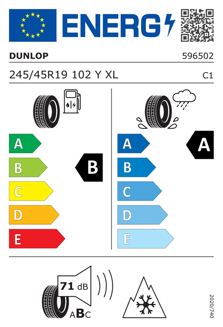 DUNLOP ALLSEASON2 245/45 R19 102Y XL