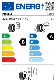 PIRELLI CINTURATO (C3) 225/50 R17 98Y XL 2