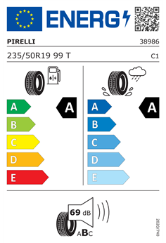 PIRELLI CINTURATO P7 (P7C2) 235/50 R19 99T 2