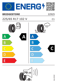 BRIDGESTONE TURANZA ECO 225/65 R17 102V 2