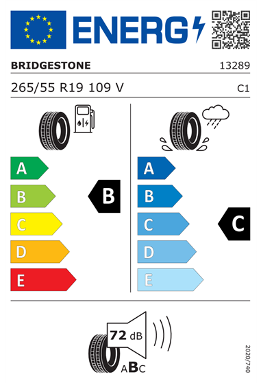 BRIDGESTONE DUELER AT 693III 265/55 R19 109V