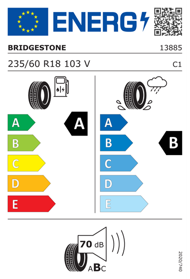 BRIDGESTONE DUELER HP SPORT MO 235/60 R18 103V
