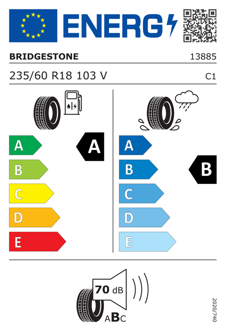 BRIDGESTONE DUELER HP SPORT MO 235/60 R18 103V