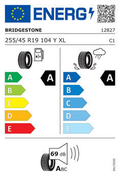 BRIDGESTONE TURANZA T005 MO 255/45 R19 104Y XL 2