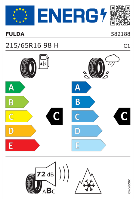 FULDA MULTICONTROL 215/65 R16 98H
