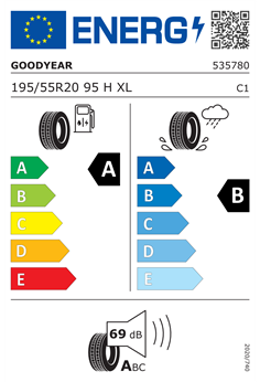 GOODYEAR EFFICIENTGRIP PERFORMANCE 195/55 R20 95H XL 2