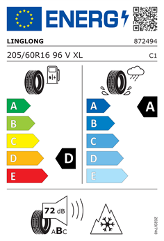 LINGLONG SPORT MASTER WINTER 205/60 R16 96V XL 2