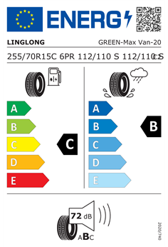LINGLONG GREENMAX VAN 255/70 R15C 112/110S 2