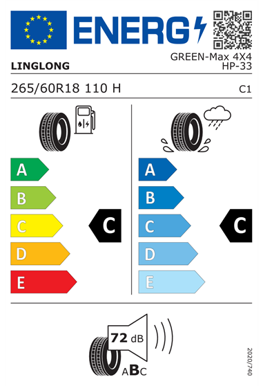 LINGLONG GREEN-MAX 4x4 265/60 R18 110H