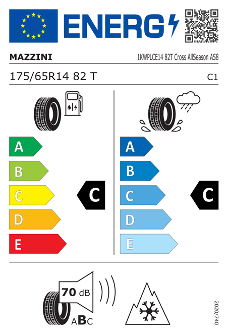 MAZZINI CROSS ALLSEASON AS8 175/65 R14 82T