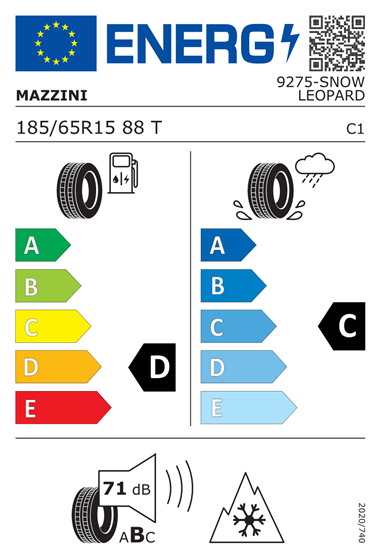 MAZZINI SNOWLEOPARD 185/65 R15 88T
