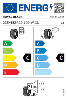 ROYAL BLACK ROYAL EXPLORER II 235/45 R20 100W XL 2