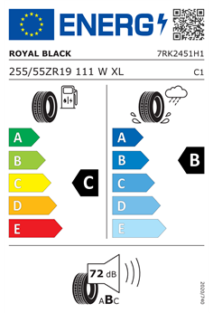 ROYAL BLACK ROYAL EXPLORER II 255/55 R19 111W XL 2