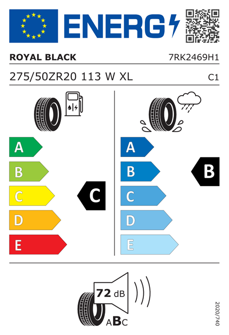 ROYAL BLACK ROYAL EXPLORER II 275/50 R20 113W XL
