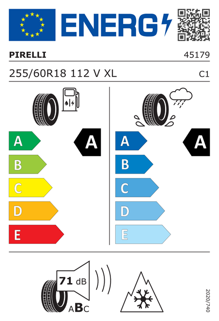 PIRELLI SCORPION ALL SEASON SF3  255/60 R18 112V XL