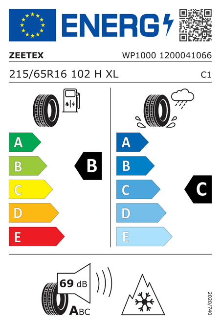 ZEETEX WP1000 215/65 R16 102H XL