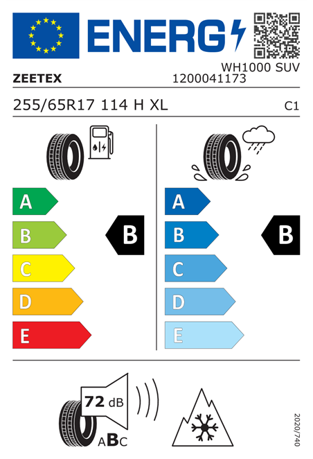 ZEETEX WH1000 SUV 255/65 R17 114H XL
