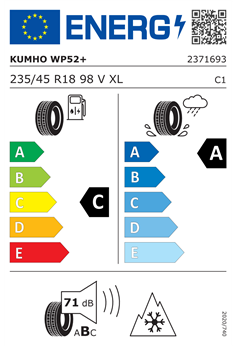 KUMHO WP52 235/45 R18 98V XL 2