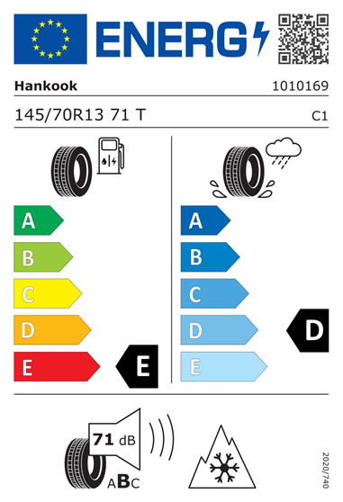 HANKOOK WINTER I-CEPT RS W442 145/70 R13 71T