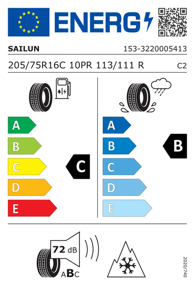 SAILUN ENDURE WSL1 205/75 R16C 113/111R