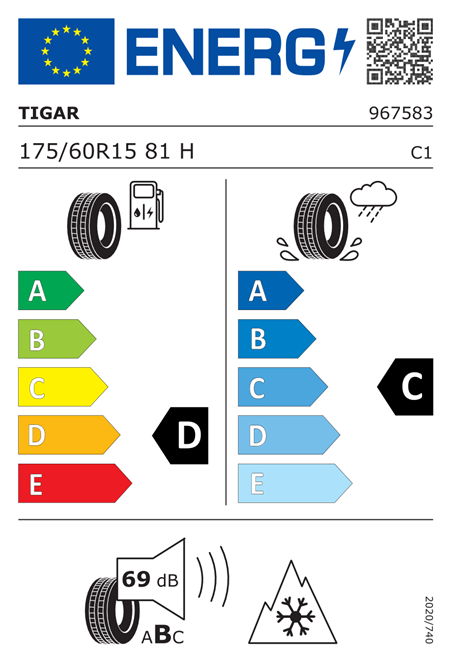 TIGAR ALL SEASON 175/60 R15 81H