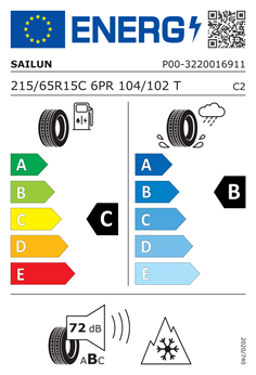 SAILUN ENDURE WSL1 215/65 R15C 104/102T 2