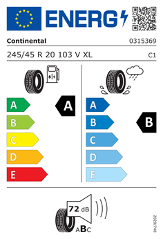 CONTINENTAL PREMIUMCONTACT 6 245/45 R20 103V XL 2