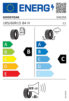 GOODYEAR EFFICIENTGRIP PERFORMANCE 185/60 R15 84H 2