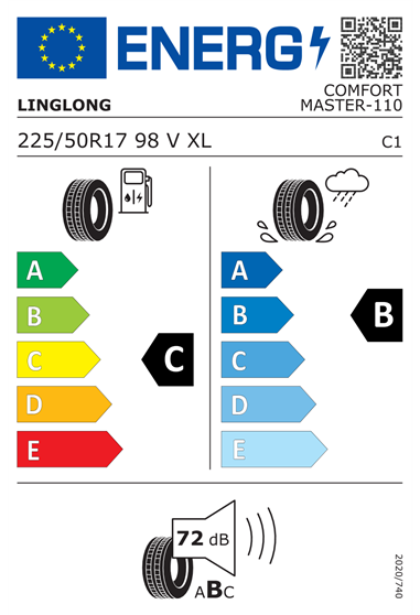 LINGLONG COMFORT MASTER 225/50 R17 98V XL