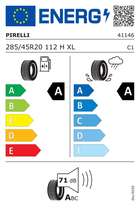 PIRELLI SCORPION 285/45 R20 112H XL