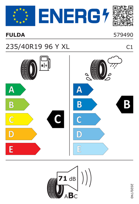 FULDA SPORTCONTROL 2 235/40 R19 96Y XL