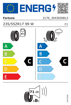 FORTUNE VIENTO FSR-702 235/55 R17 99W 2