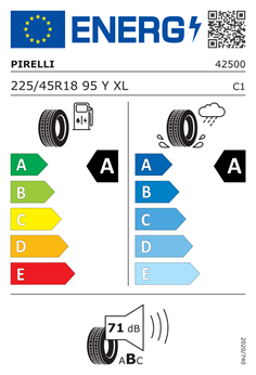 PIRELLI CINTURATO P7 2 225/45 R18 95Y XL 2