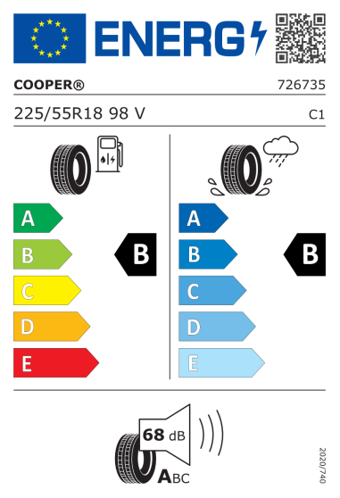 COOPER COOPER SUMMER 225/55 R18 98V