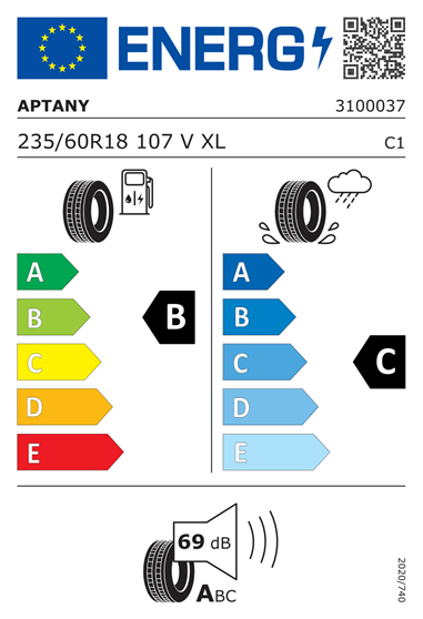 APTANY RU025 235/60 R18 107V XL