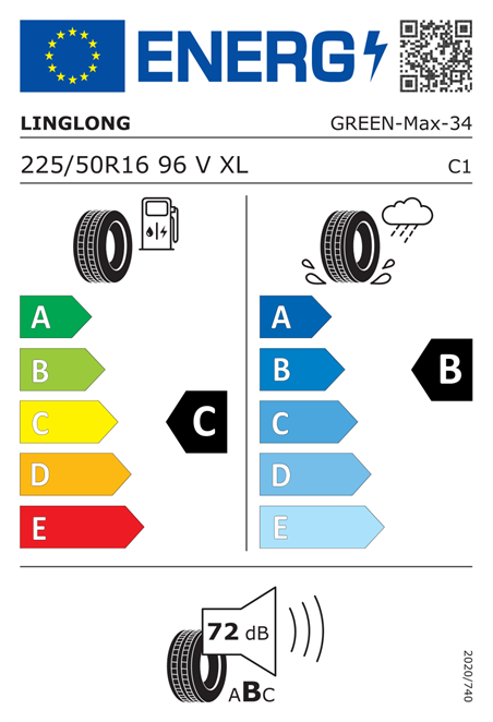 LINGLONG GREEN-MAX 225/50 R16 96V XL