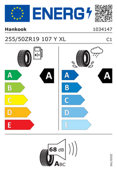 HANKOOK IK01A ION EVO SUV 255/50 R19 107Y XL 2