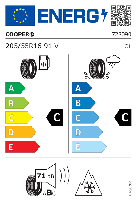COOPER COOPER ALL SEASON 205/55 R16 91V