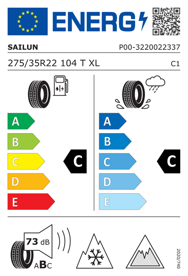 SAILUN ICEBLAZER SPIKE 275/35 R22 104T XL