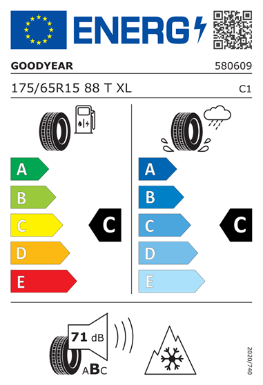 GOODYEAR ULTRAGRIP PERFORMANCE 3 175/65 R15 88T XL