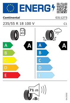CONTINENTAL ECOCONTACT 6 AO 235/55 R18 100V 2