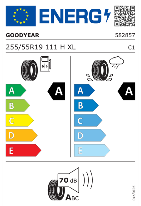GOODYEAR EAG F1 ASYMMETRIC 3 SUV AO 255/55 R19 111H XL